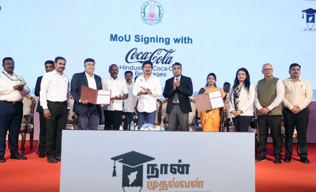 Hindustan Coca-Cola Beverages partners with Govt. of Tamil Nadu to skill 5000 youth in sales & marketing